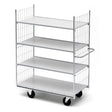 Ergobjörn Vogn 4 hylder 1690x650x990 mm – Transportvogne