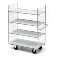 Ergobjörn Vogn 4 hylder 1690x650x1390 mm – Transportvogne