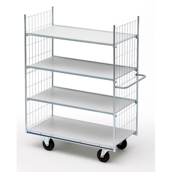 Ergobjörn Vogn 4 hylder 1690x650x1790 mm – Transportvogne
