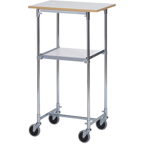 Rullebord, kontor Grå Laminat 1060x600x430 mm – image 1