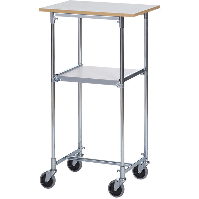 Ergobjörn Rullebord, kontor Grå Laminat 1060x600x430 mm – Transportvogne