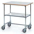 Ergobjörn Rullebord, kontor Grå Laminat 900x820x600 mm – Transportvogne