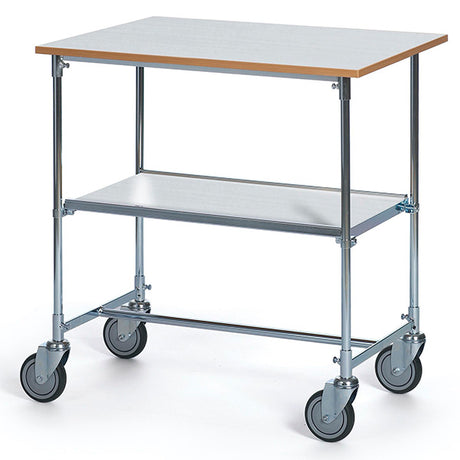 Rullebord, kontor Grå Laminat 900x820x600 mm – image 2