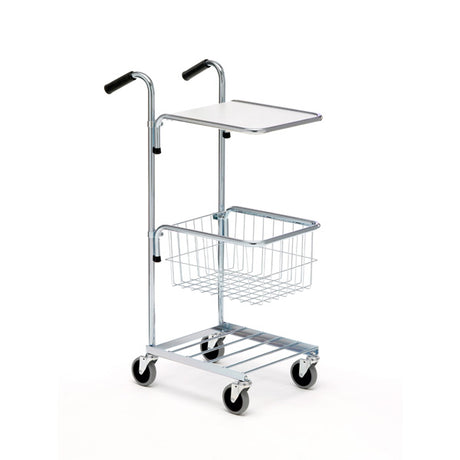 Vogn mini med hylde og kurv 1065x360x650 mm