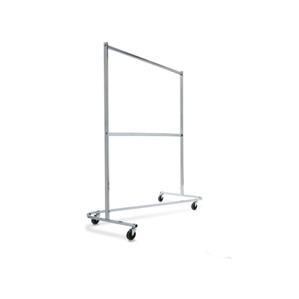 Tøjstativ Zeta 2 højder med Ø100mm hjul – image 1