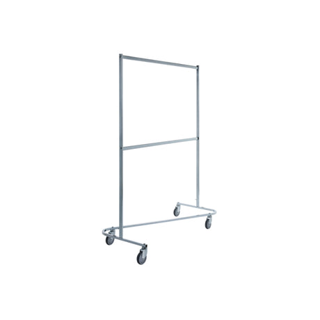 Tøjstativ Zeta 2 højder med Ø100mm hjul – image 1