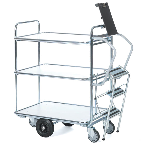 Ergobjörn Vogn 3 hylder 1110x620x1130 mm – Transportvogne