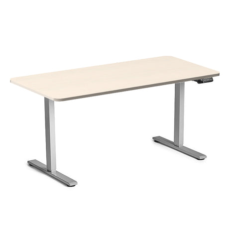 Hæve-sænkebord Ekoflex, birk bordplade 1400x600 mm
