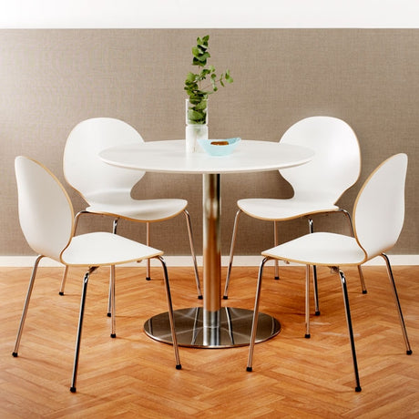 Nowy Styl Konferencestol Cafe VI Hvid – Konferencemøbler (billede 2)