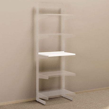 Sarpsborg Metall aLTI hylle f/deleplader 600x400mm – Vægreoler (billede 1)
