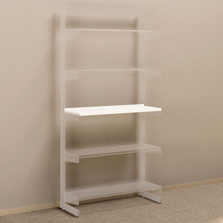 Sarpsborg Metall aLTI hylle f/deleplader 900x300mm – Vægreoler (billede 1)