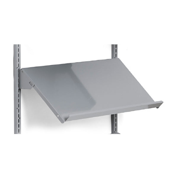 Sarpsborg Metall Tidsskriftshylde 600x360 mm Alugrå – Vægreoler