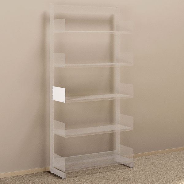 Sarpsborg Metall Venstre overkonsol 300mm – Hyldesystemer (billede 1)