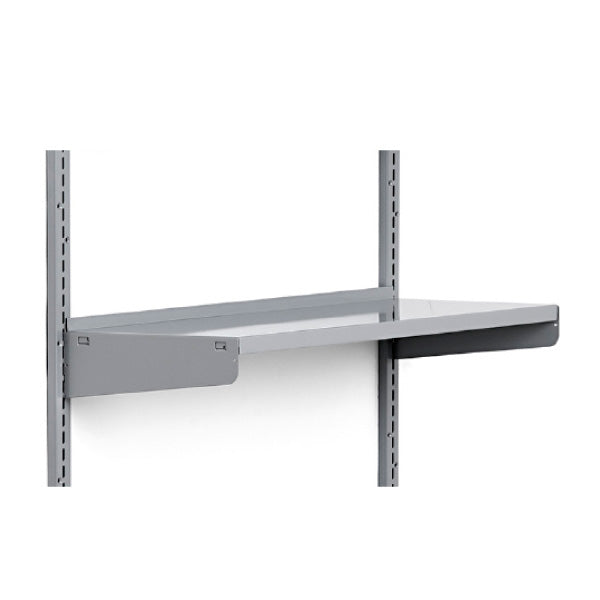 Konsol under 300 mm højre Alugrå