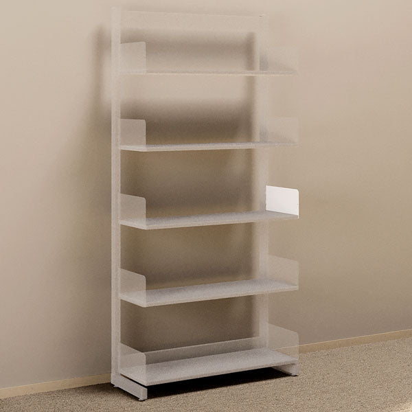 Højre overkonsol 300mm laminathylde – image 1