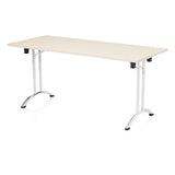 Bord Joanna, Birk 1400x800 mm, Krom understel