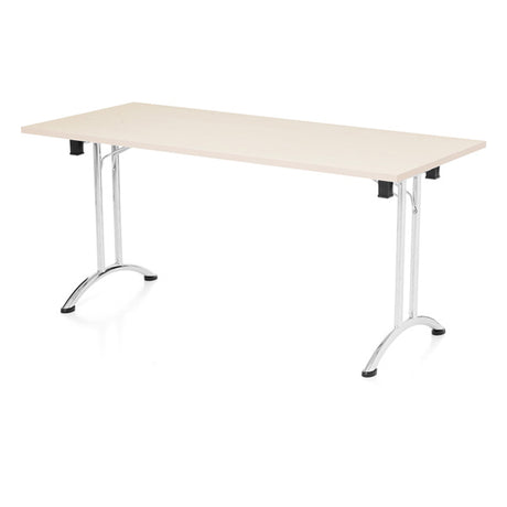 Bord Joanna, Birk 1600x800 mm, Krom understel