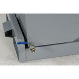 Flisdræning fra tipcontainer