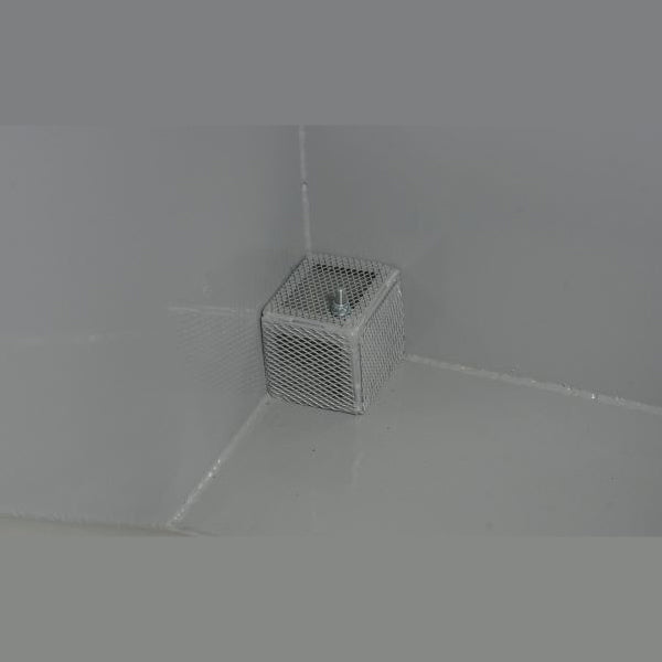 Flisdræning fra tipcontainer