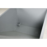 Flisdræning fra tipcontainer