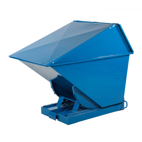 Intra Materialhantering Tipcontainer High 750l 2000kg Blå – Tipcontainere (billede 1)
