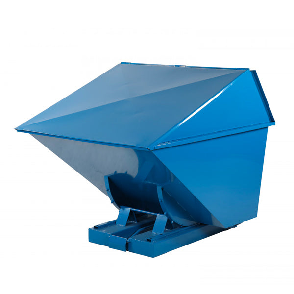 Intra Materialhantering Tipcontainer High 1100l 2000kg Blå – Tipcontainere (billede 1)