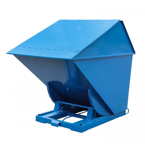 Intra Materialhantering Tipcontainer High 2700l 2000kg Blå – Tipcontainere (billede 1)