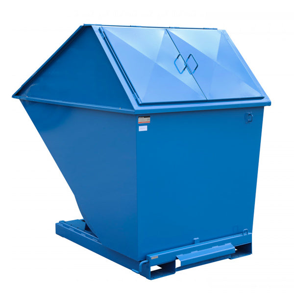 Intra Materialhantering Tipcontainer High 2700l 2000kg Blå – Tipcontainere (billede 2)