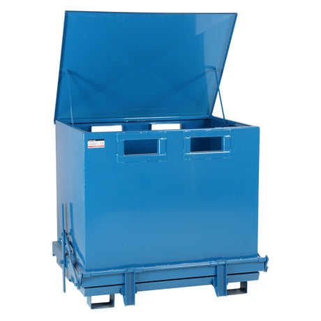 Låg til 1800l bundtømmende container – image 4