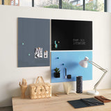 Lyseblå Magnetisk glastavle 40 x 60 | 40 x 60 cm. Lyseblå Magnetisk glastavle  | Officely