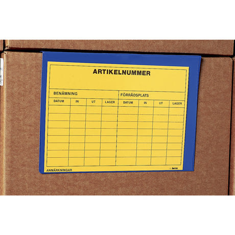 GBP Plastlomme for kasser – Plastlommer & etiketter