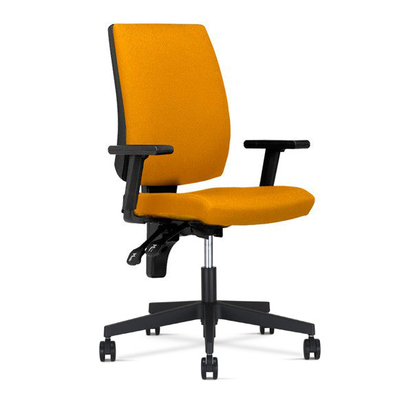 Nowy Styl Kontorstol Taktik, Orange med armlæn – Kontorstole