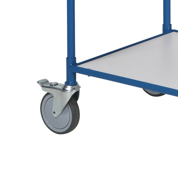 Intra Materialhantering Serveringsvogn Blå 420x710mm 150kg – Transportvogne (billede 2)