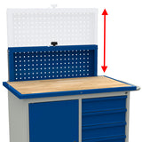 Elevatortavle til SMV værkstedsvogn, RAL9002/5005 – image 2