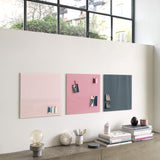 45 x 45 cm. Pudder Magnetisk Glastavle