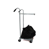 Affaldsstativ med håndtag