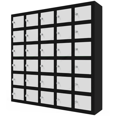 Opbevaringsboks til mobil/værdier 30 rum – image 1