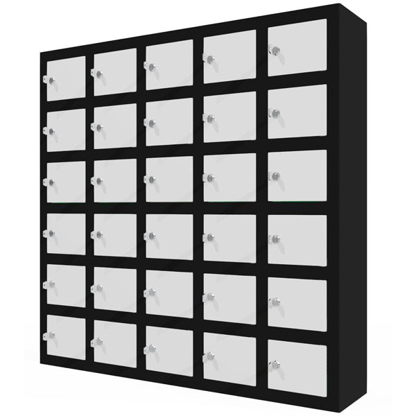 Opbevaringsboks til mobil/værdier 30 rum – image 1