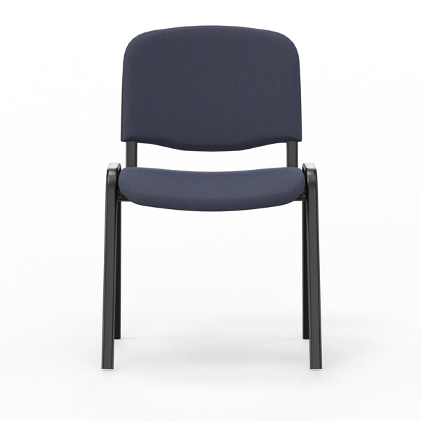 Nowy Styl Iso stol, Mørk blå med sorte stoleben (billede 2)