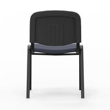Nowy Styl Iso stol, Mørk blå med sorte stoleben (billede 3)