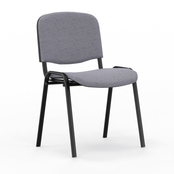 Nowy Styl Iso stol, Grå med sorte stoleben (billede 1)