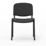 Nowy Styl Iso stol, Sort med sorte stoleben (billede 2)