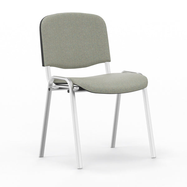 Nowy Styl Iso stol, Grøn med alugrå stoleben (billede 1)