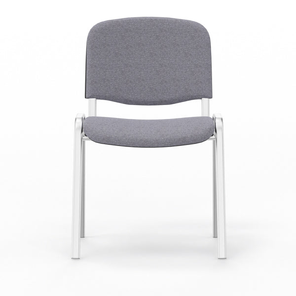 Nowy Styl Iso stol, Grå med alugrå stoleben (billede 2)