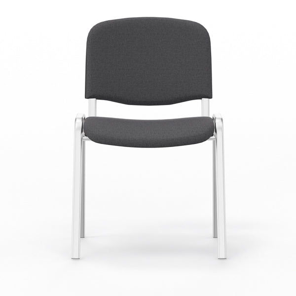Nowy Styl Iso stol, Mørk grå med alugrå stoleben (billede 2)