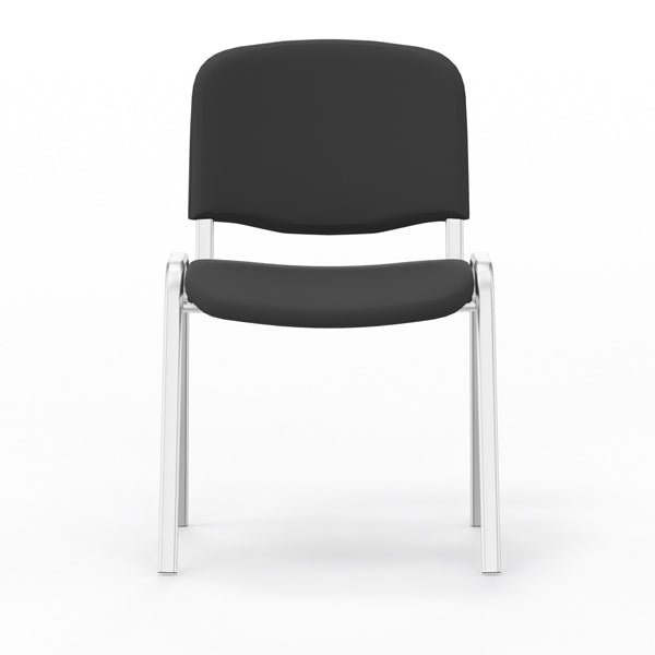 Nowy Styl Iso stol, Sort med alugrå stoleben (billede 2)