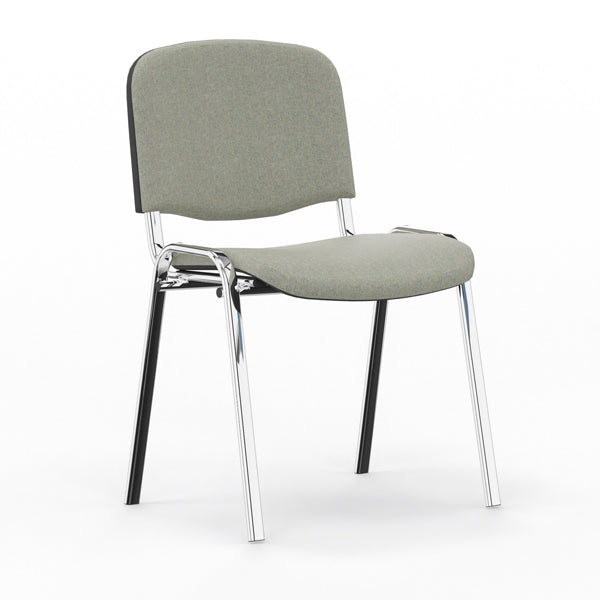 Nowy Styl Iso stol, Grøn med krom stoleben (billede 1)