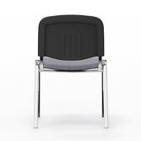 Nowy Styl Iso stol, Grå med krom stoleben (billede 3)