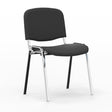 Nowy Styl Iso stol, Sort med krom stoleben (billede 1)