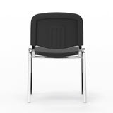 Nowy Styl Iso stol, Sort med krom stoleben (billede 3)